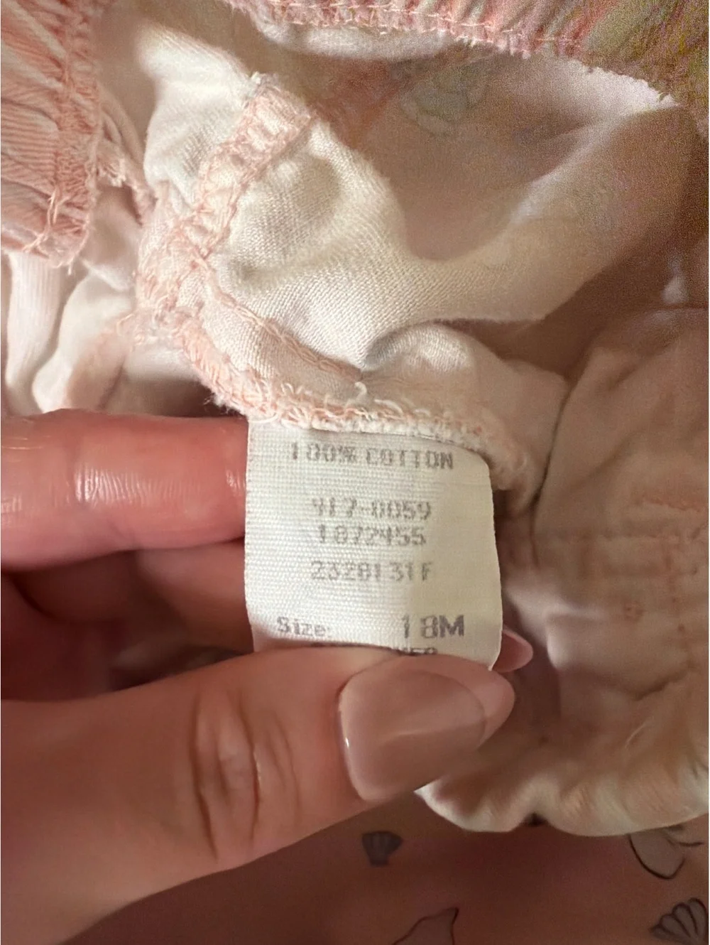 Vintage OshKosh B’Gosh Beach Bunny Pants 18M